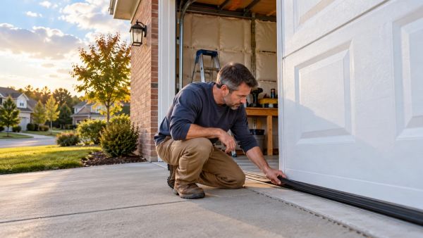 5 conseils pour optimiser l'isolation d'une porte de garage