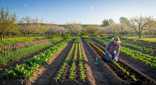 Jardiner avec la lune : la meilleure méthode pour des plantations réussies